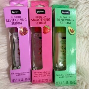 Glow Up Serum Trio - Revitalizing, Smoothing, Renewing